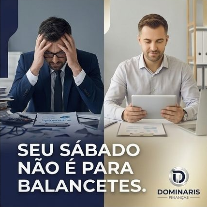 Dashboard financeiro em notebook